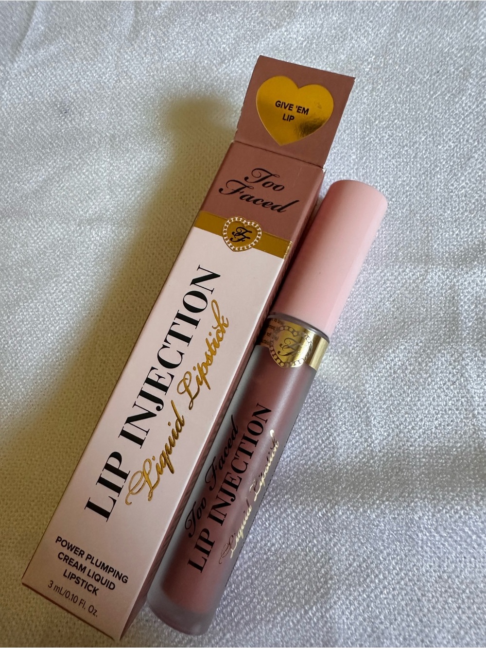 Too Faced Lip Injection Power Plumping Cream Liquid Lipstick - Give ‘Em Lip